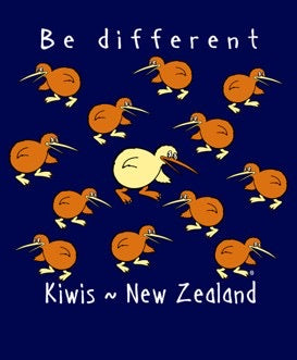 ‘Be Different’ Kiwi T-Shirt