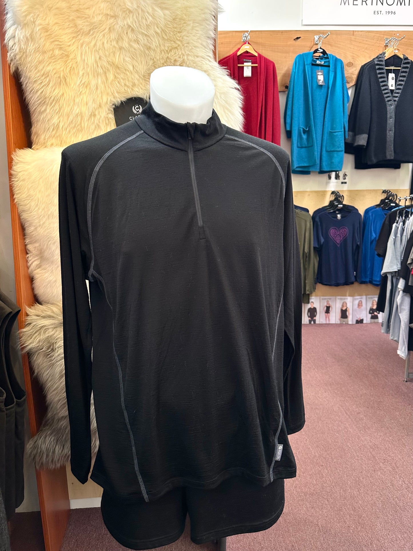 Leisure Lite-weight Merino Half Zip Top