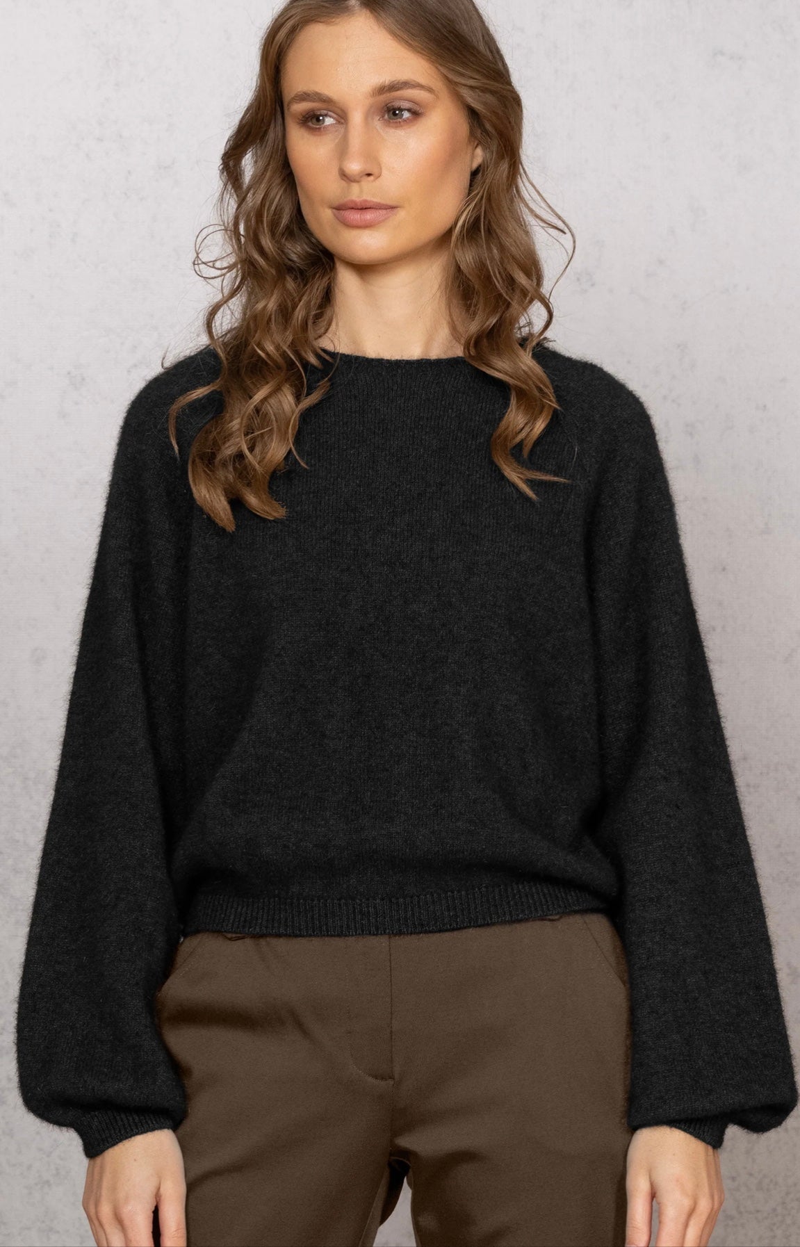 Bellow Sleeve Top