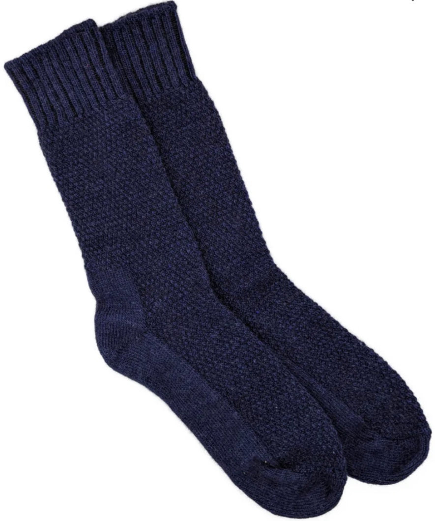 Waffle Possum & Merino Socks