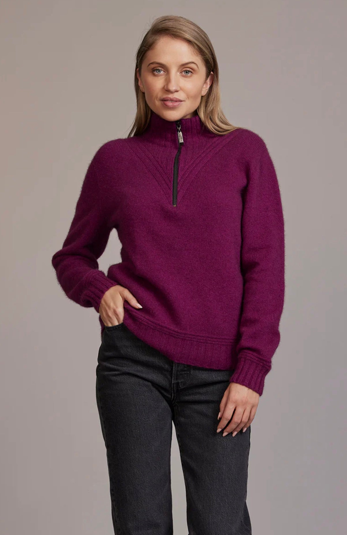 Ridge Funnel Neck Jumper