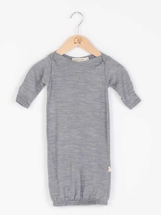 Plain Merino Sleepsuit