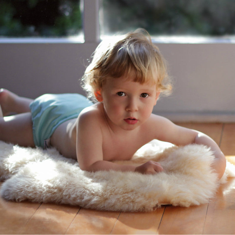 Longwool Lambskin Baby Comforter