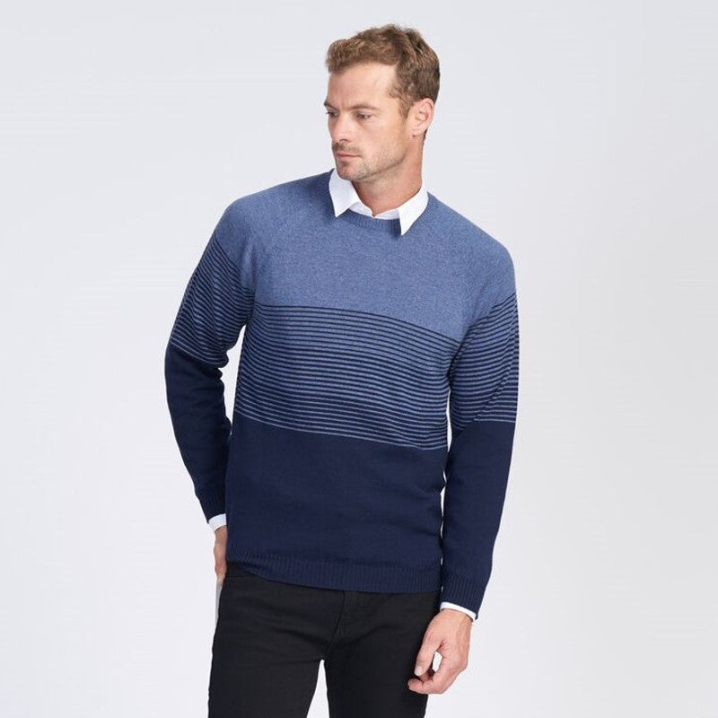Raglan Graduated Stripe Jumper
