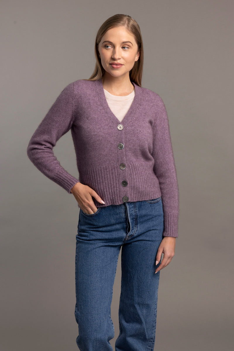 Rib Cardigan