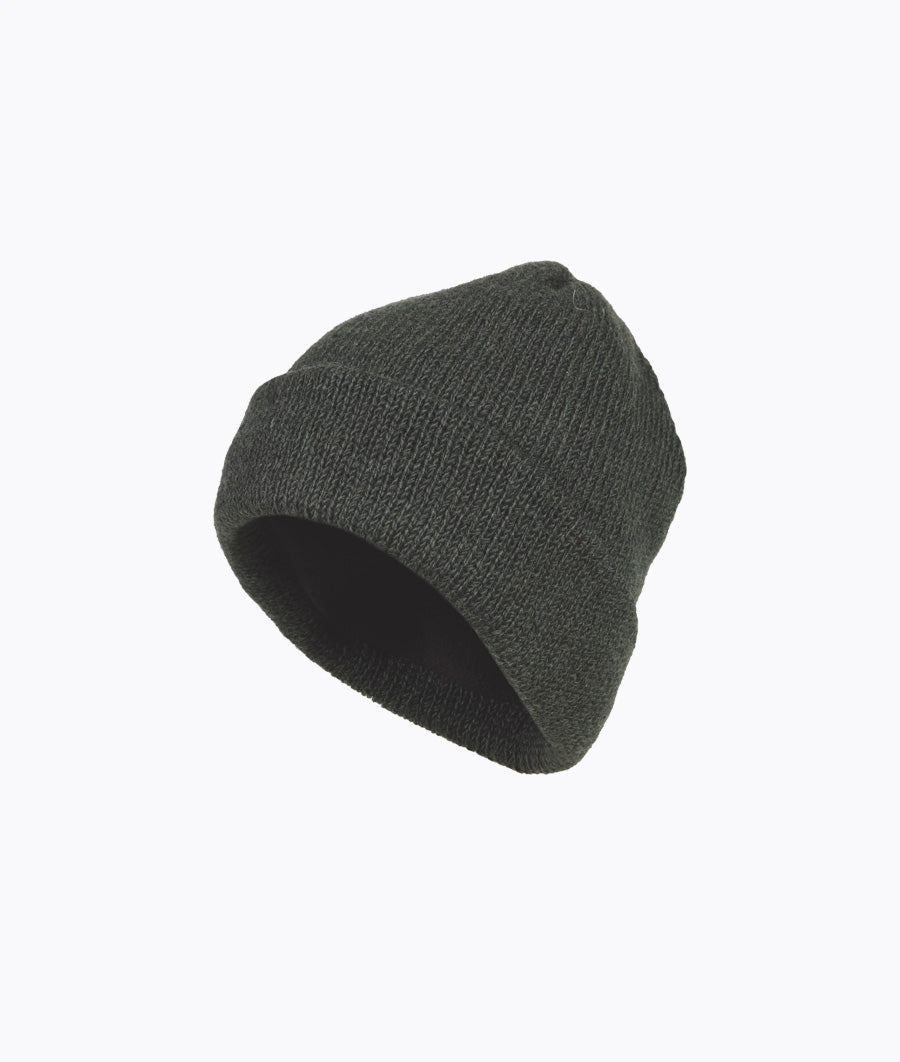 Wool Fleece Lined Beanie