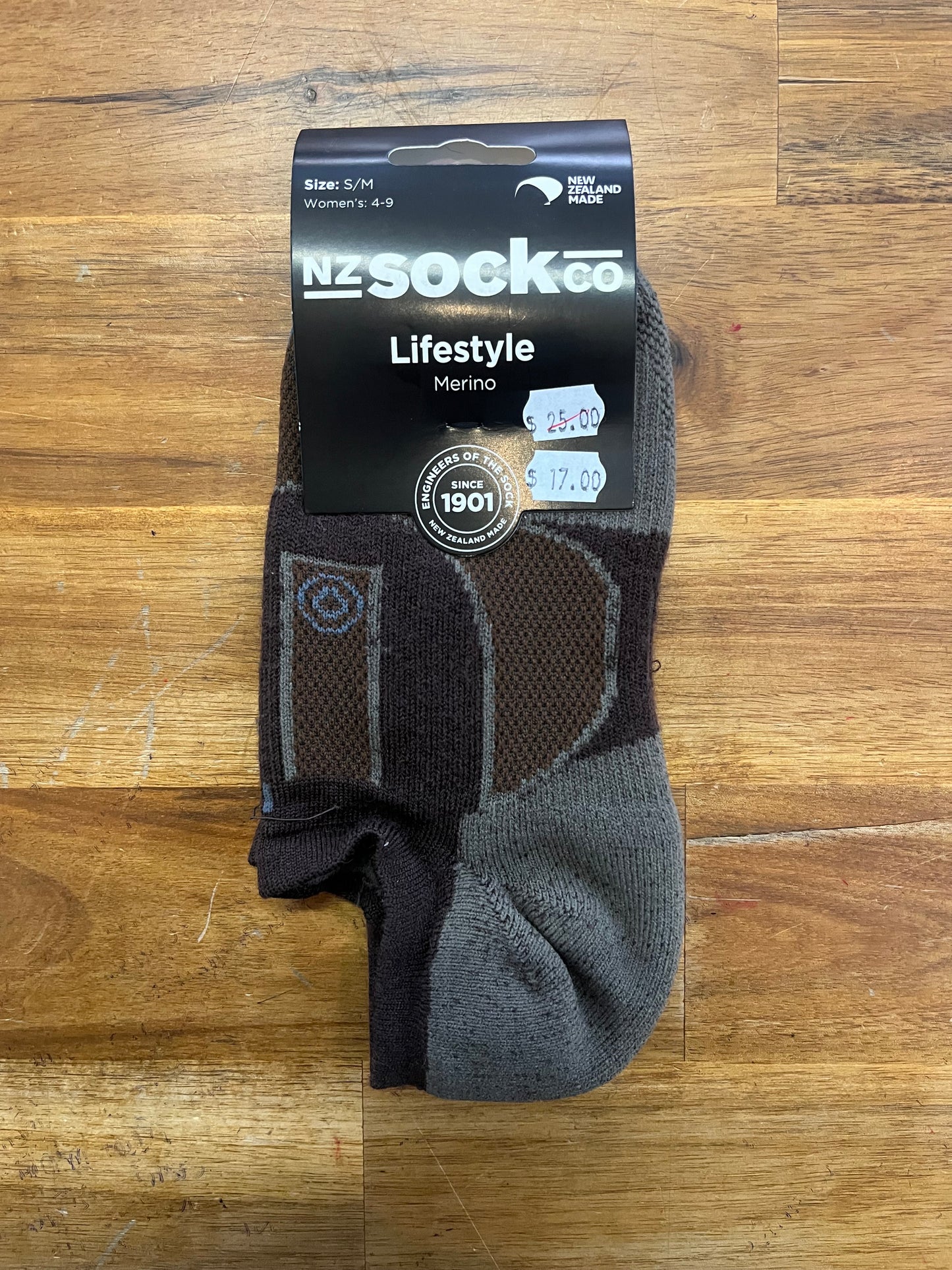 NZ Sock Lifestyle No Show Merino