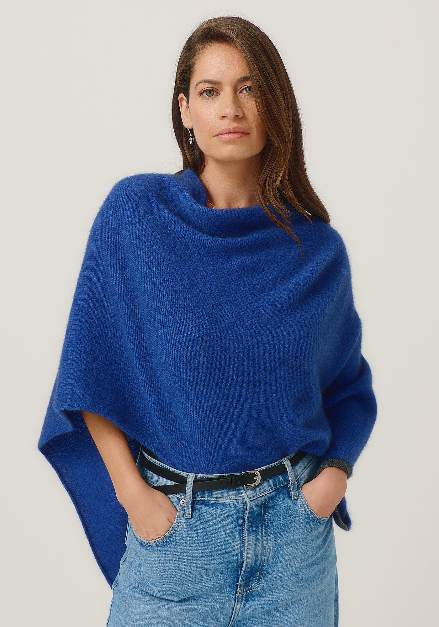Two Tone Poncho