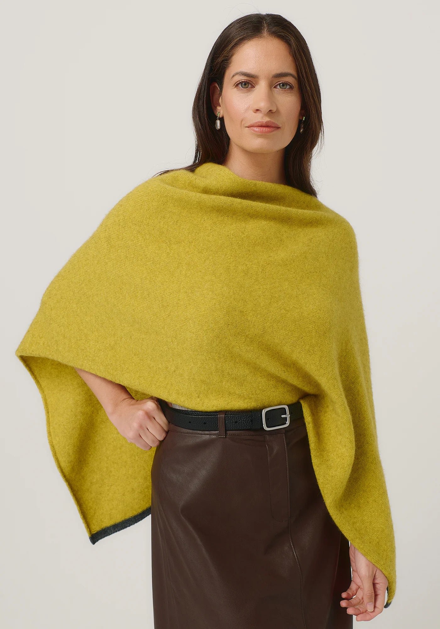 Two Tone Poncho