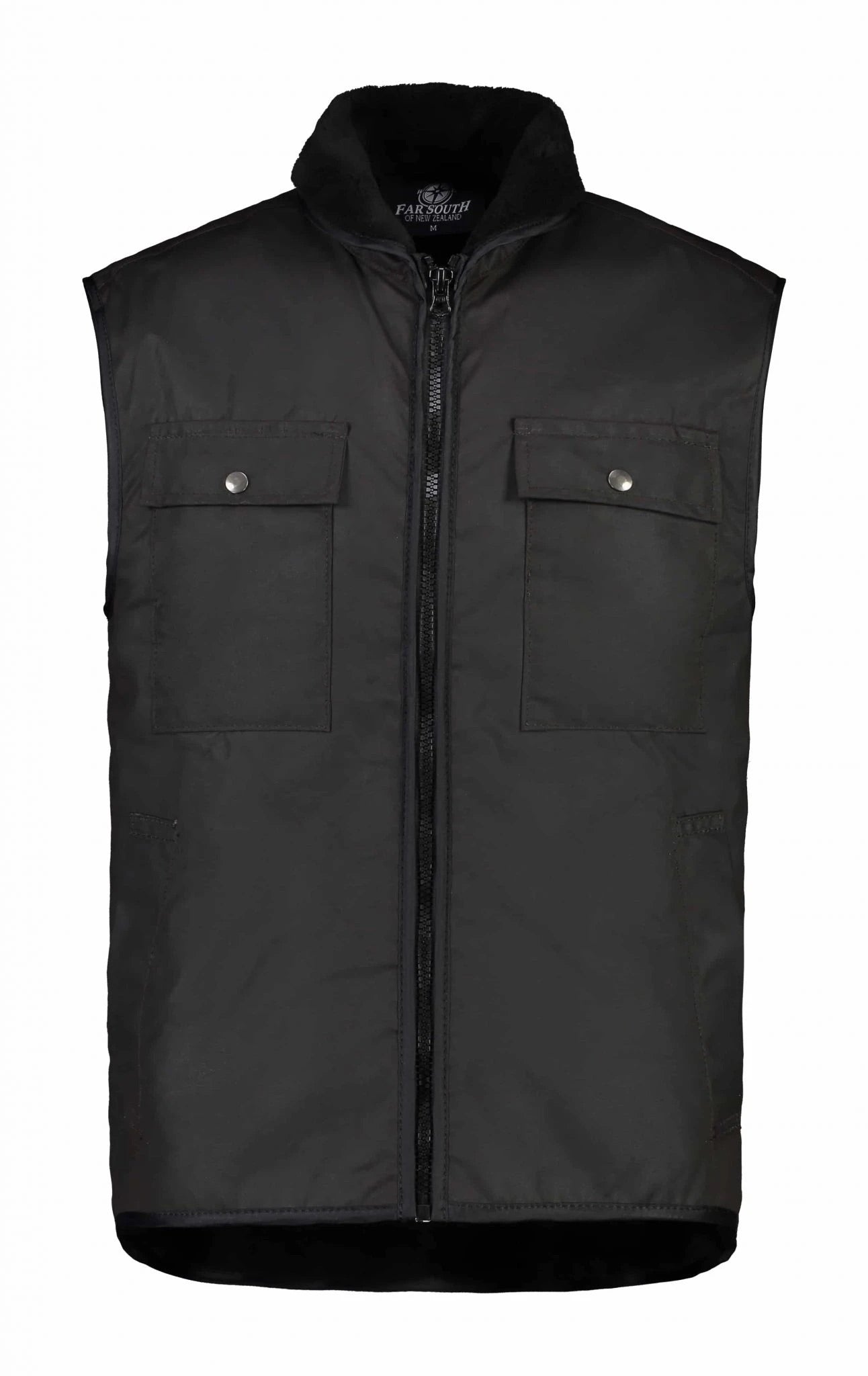 Sleeveless Oilskin Vest