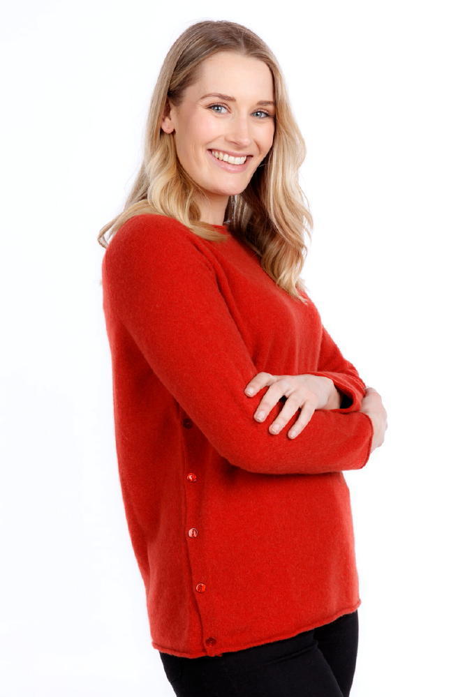 Button Down Sweater