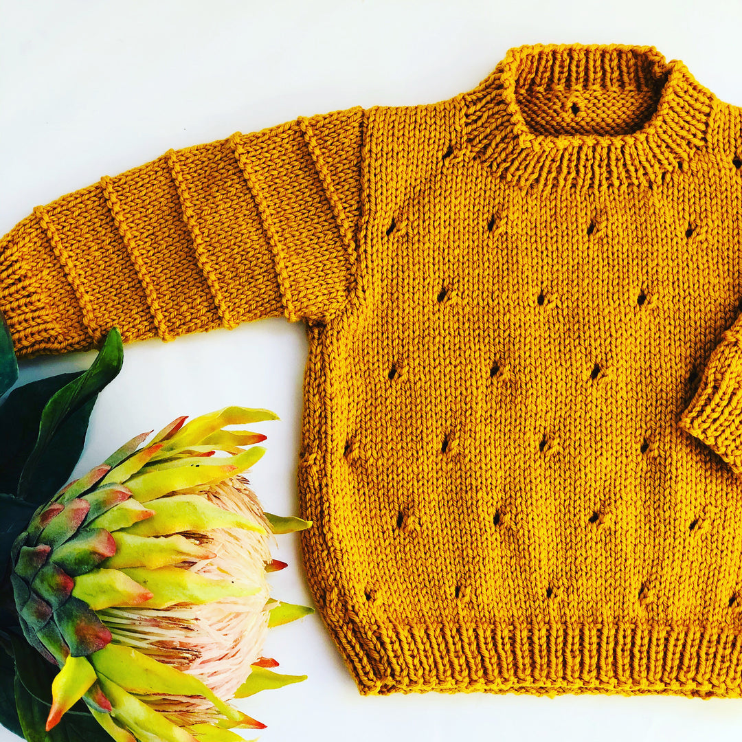 Eyelet Jumper pattern