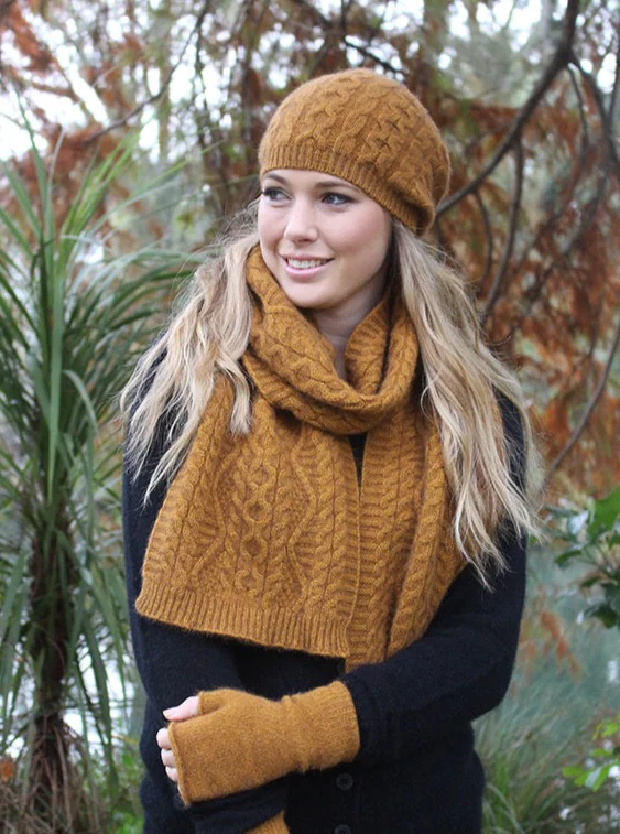 Possum Merino Opito Cable Beanie