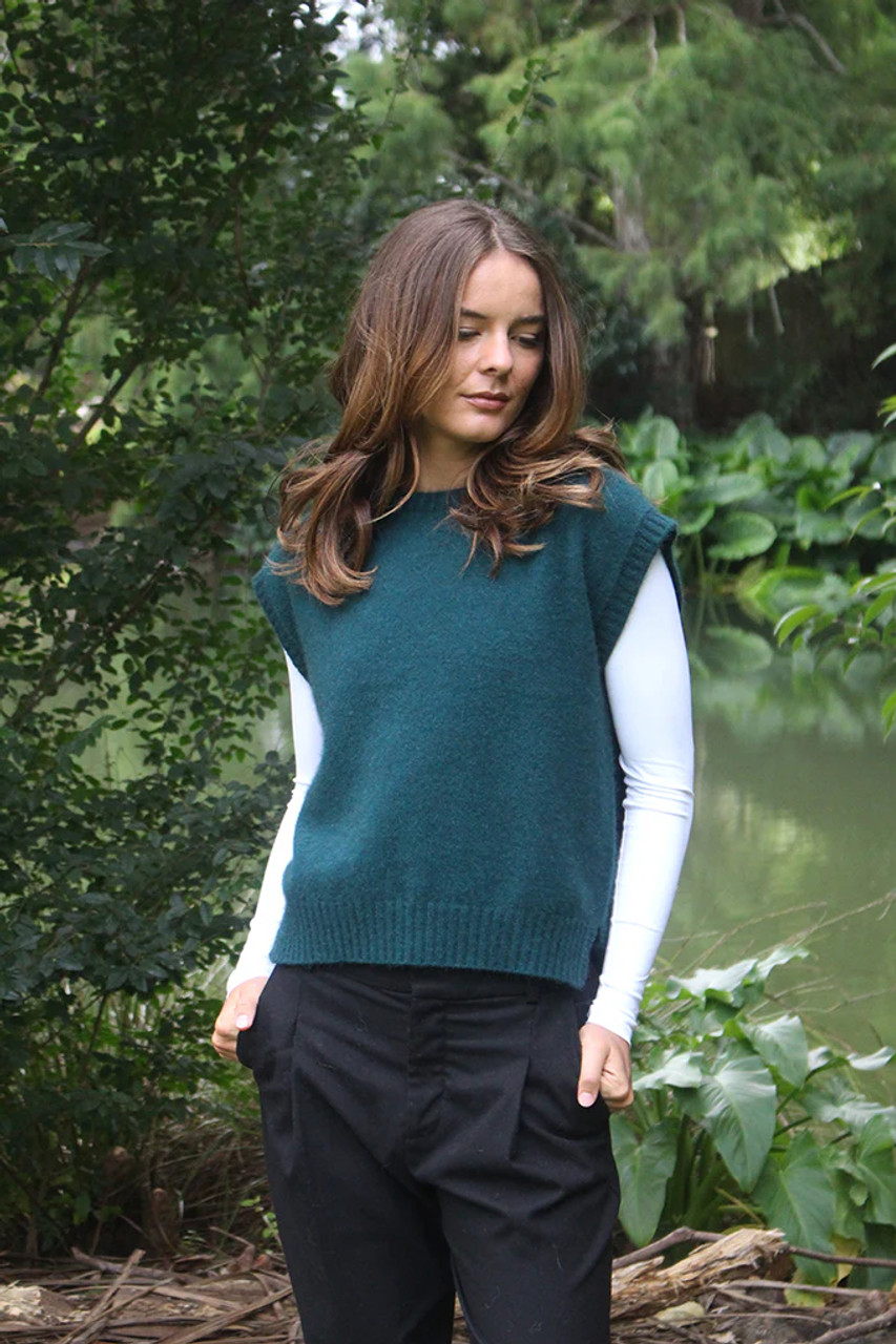 Lothlorian Serene Vest - Possum Merino