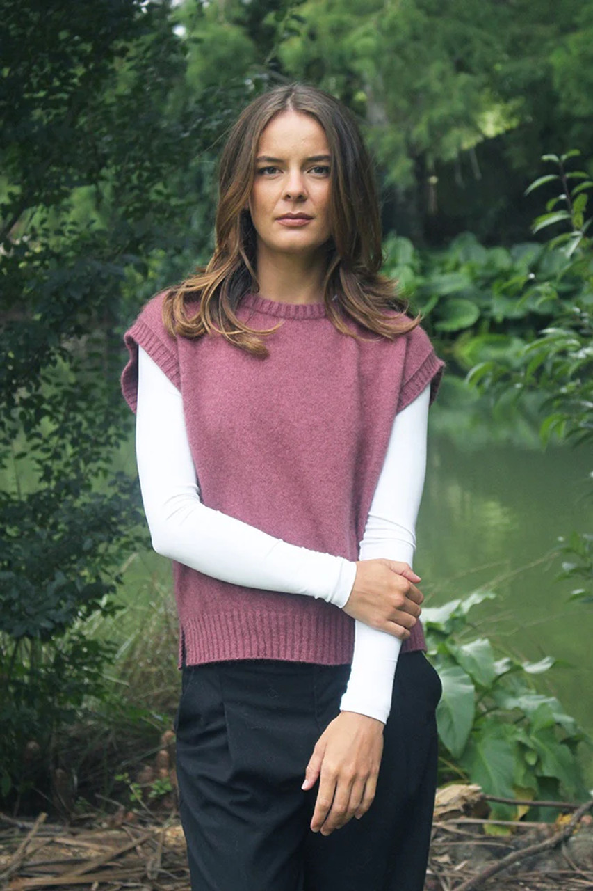 Lothlorian Serene Vest - Possum Merino