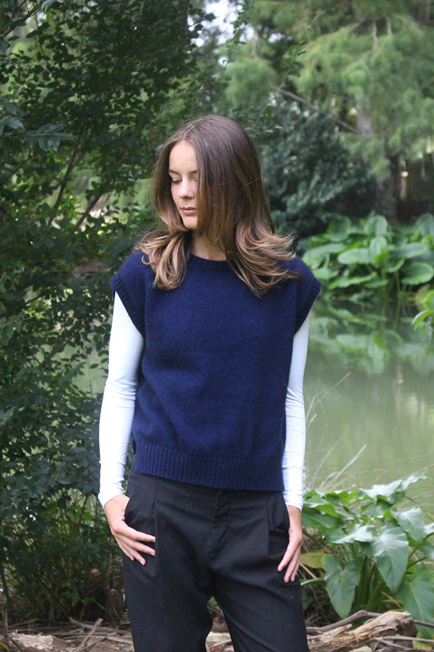 Lothlorian Serene Vest - Possum Merino