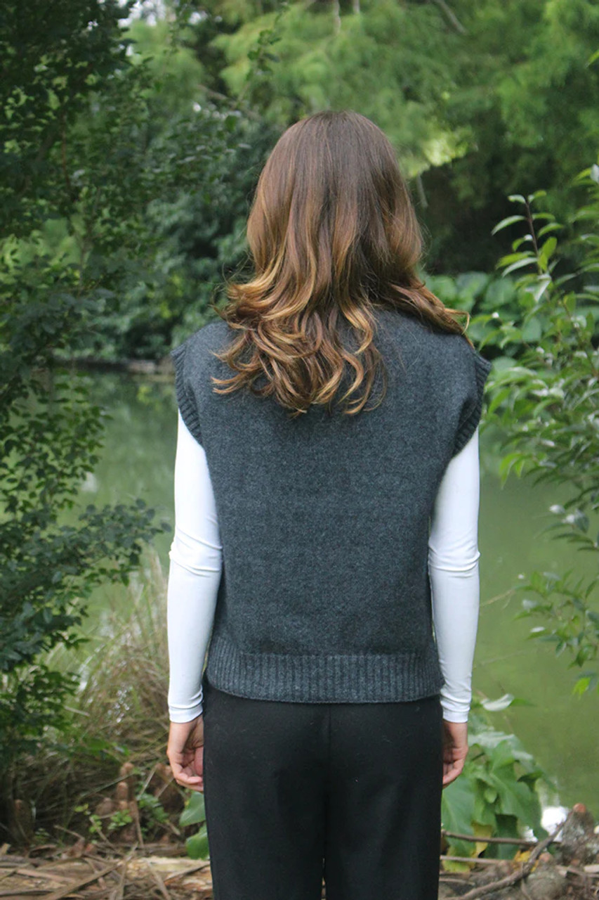 Lothlorian Serene Vest - Possum Merino
