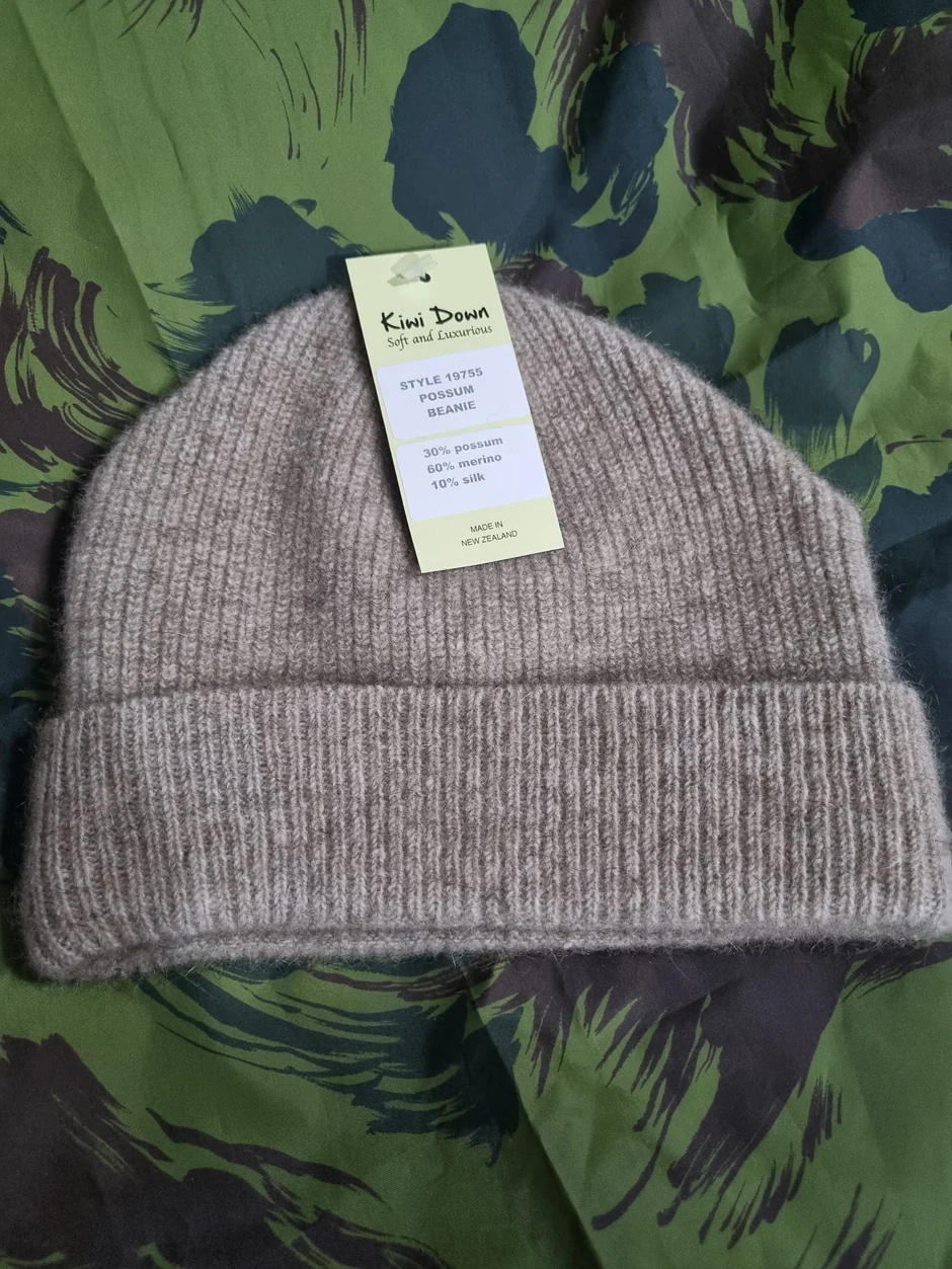 Kiwi Down Possum Beanie