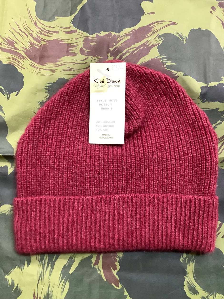 Kiwi Down Possum Beanie