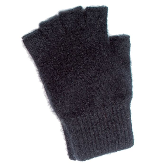 Kiwi Down Possum Merino & Silk Fingerless Gloves