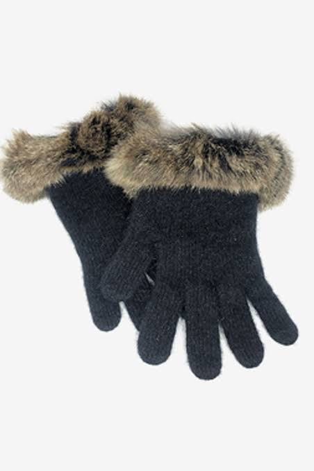 Fur Trim Gloves