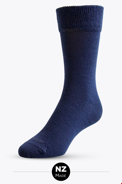 Mens Comfort Top Merino Dress Socks 2 Pack