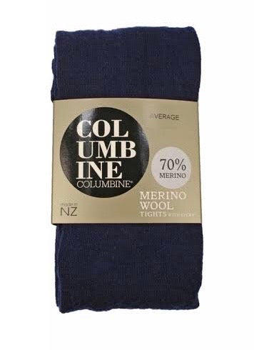 Plain Merino Tights