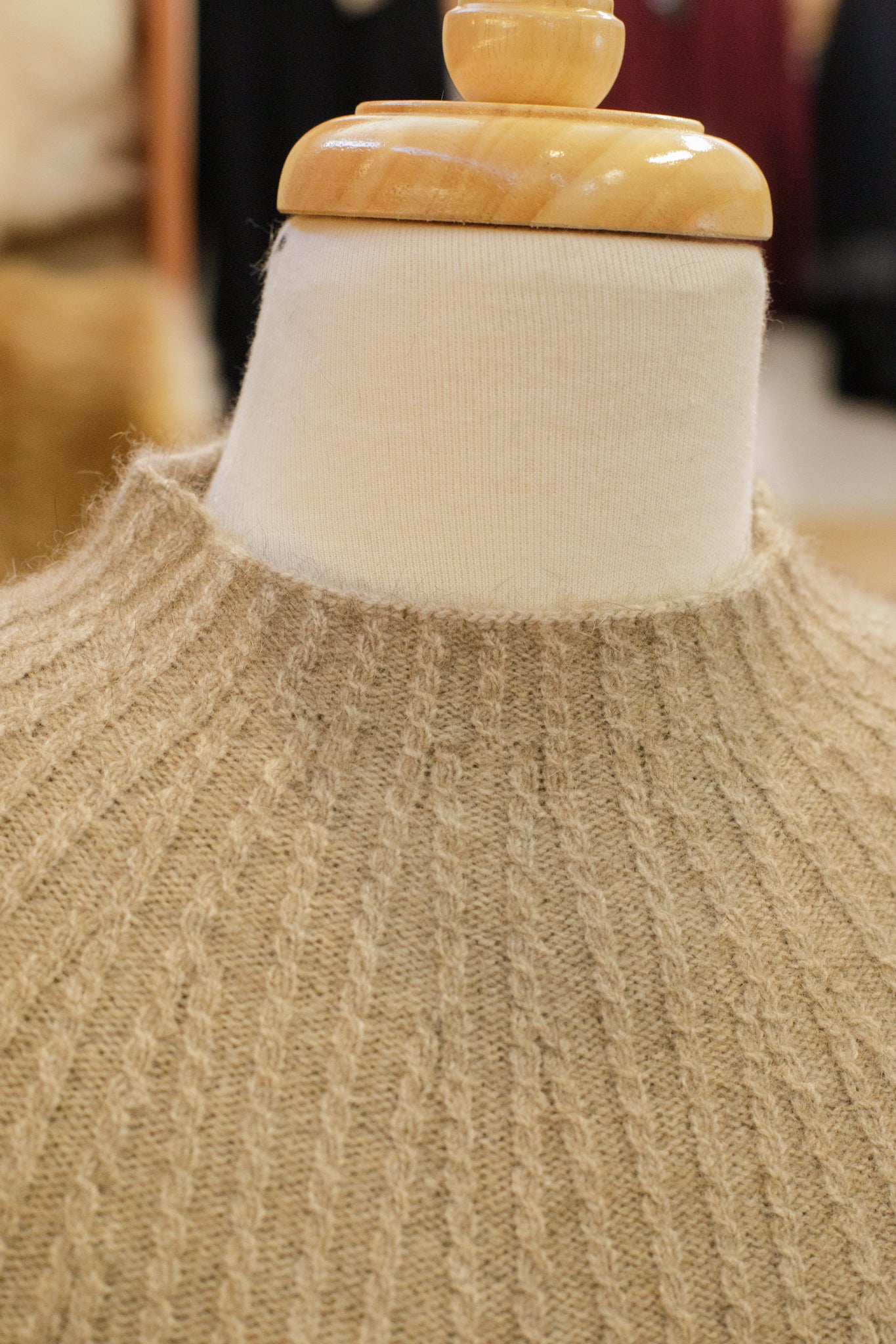 Yoke Neck Cable Jersey