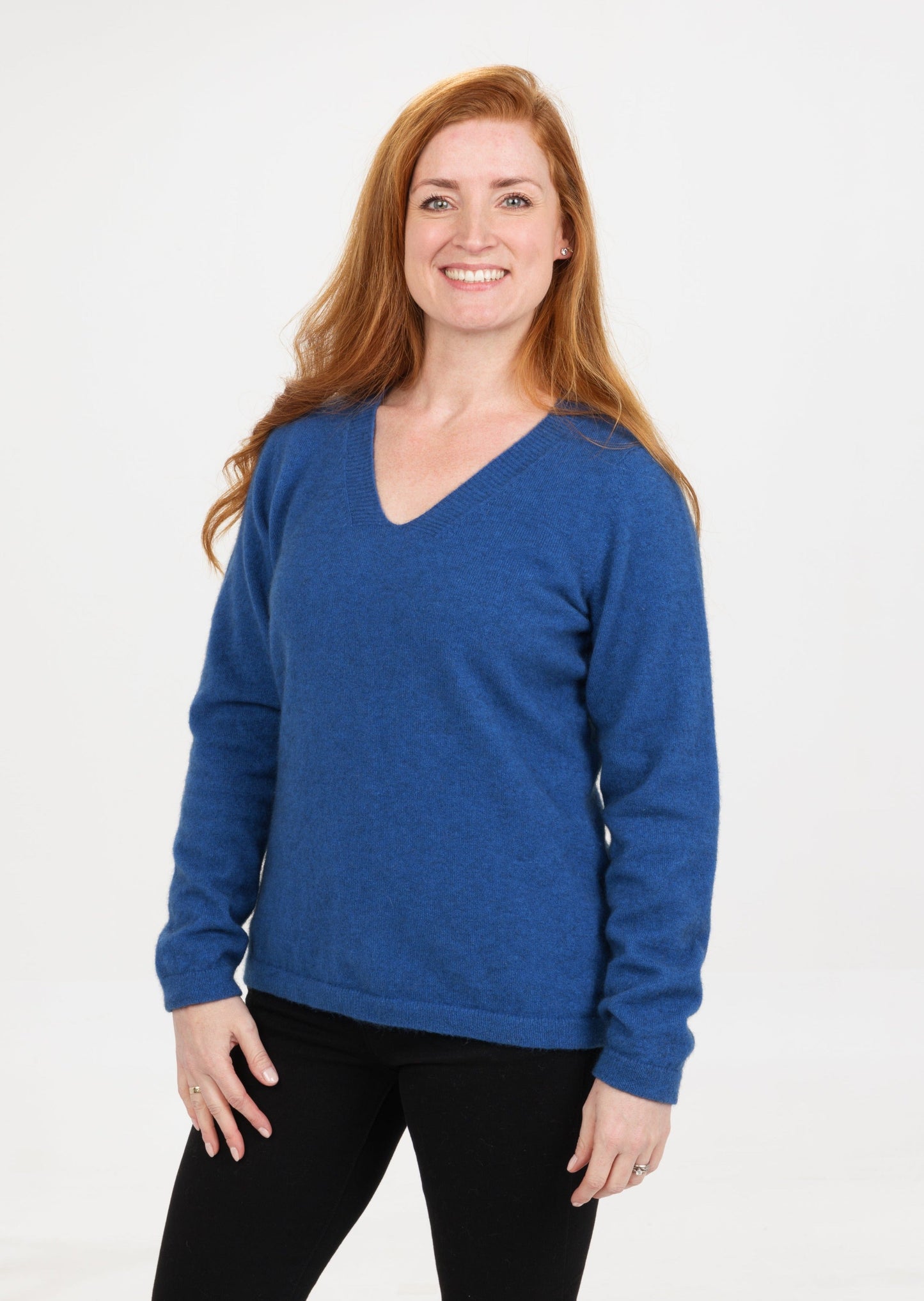 V-Neck Plain Sweater