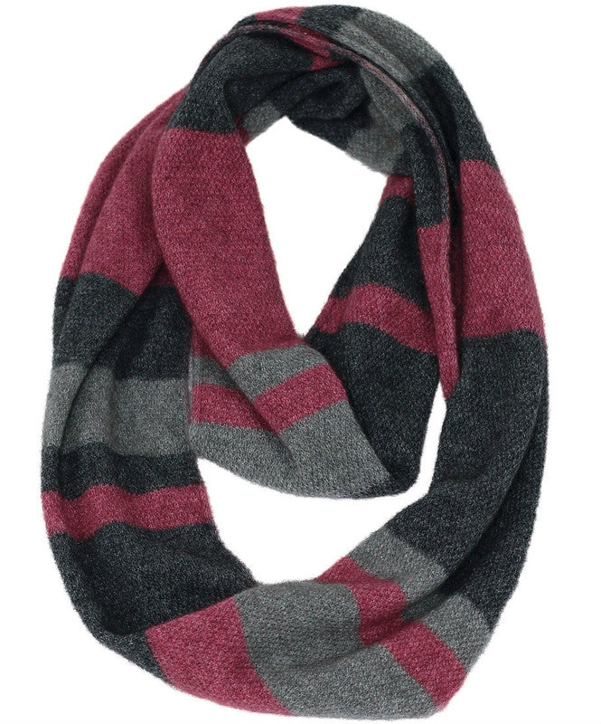 Colour Block Loop Scarf