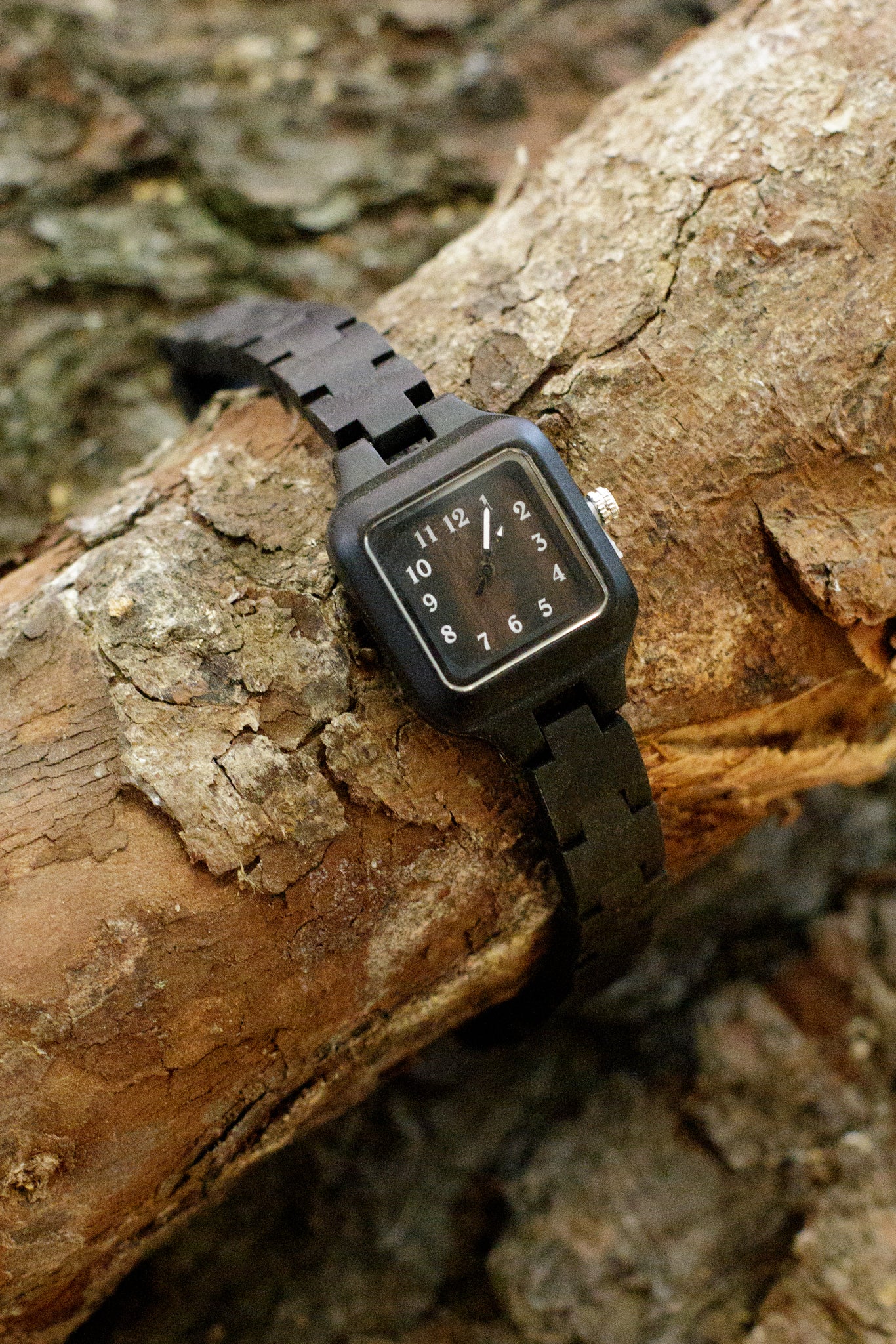 Dark Brown Thin Watch