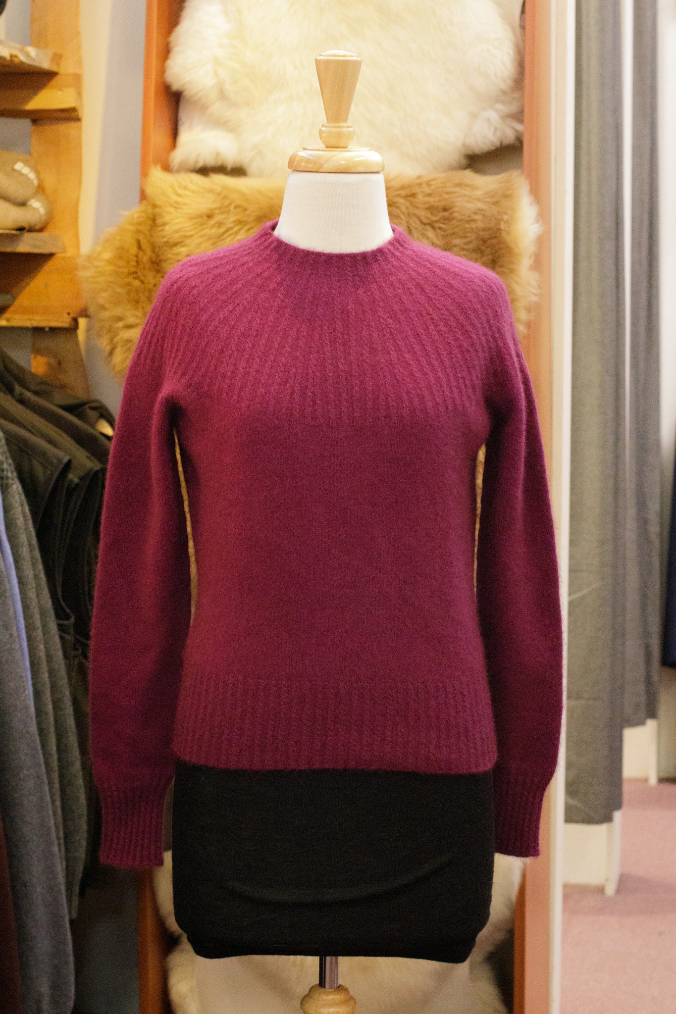 Yoke Neck Cable Jersey