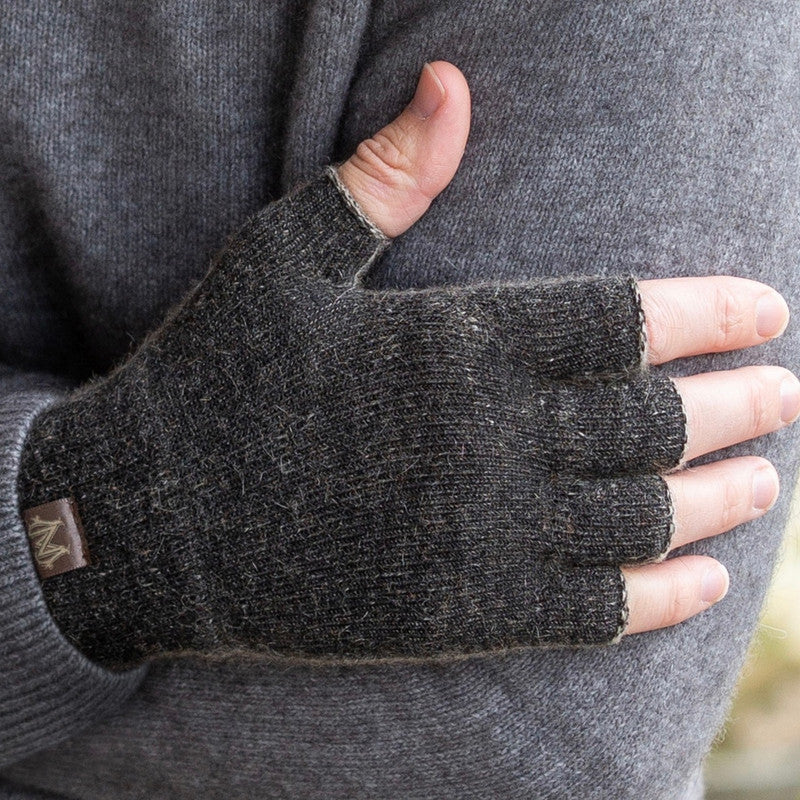 Possum & Polyprop Fingerless Gloves