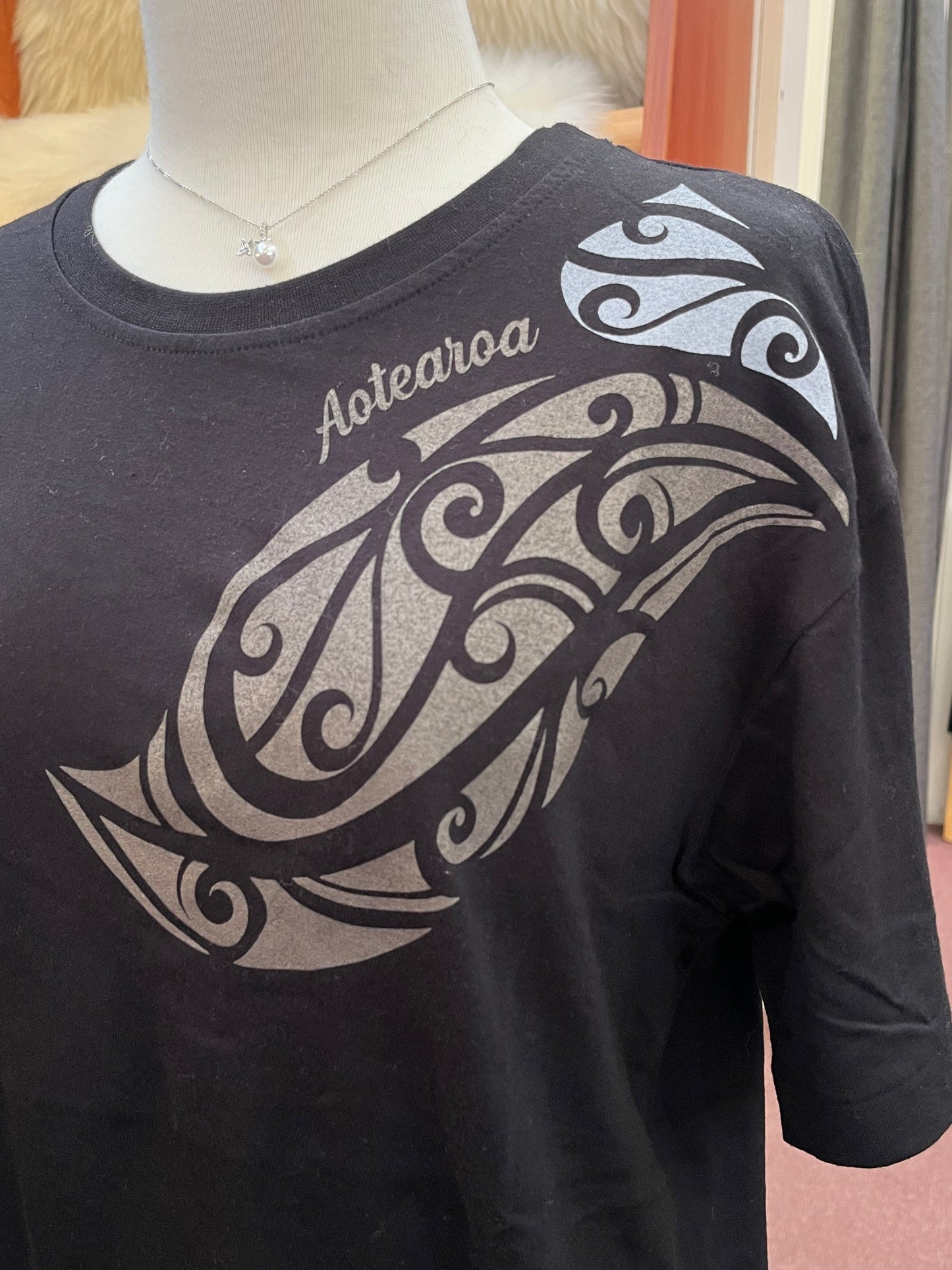 Ta Moko Black Tee