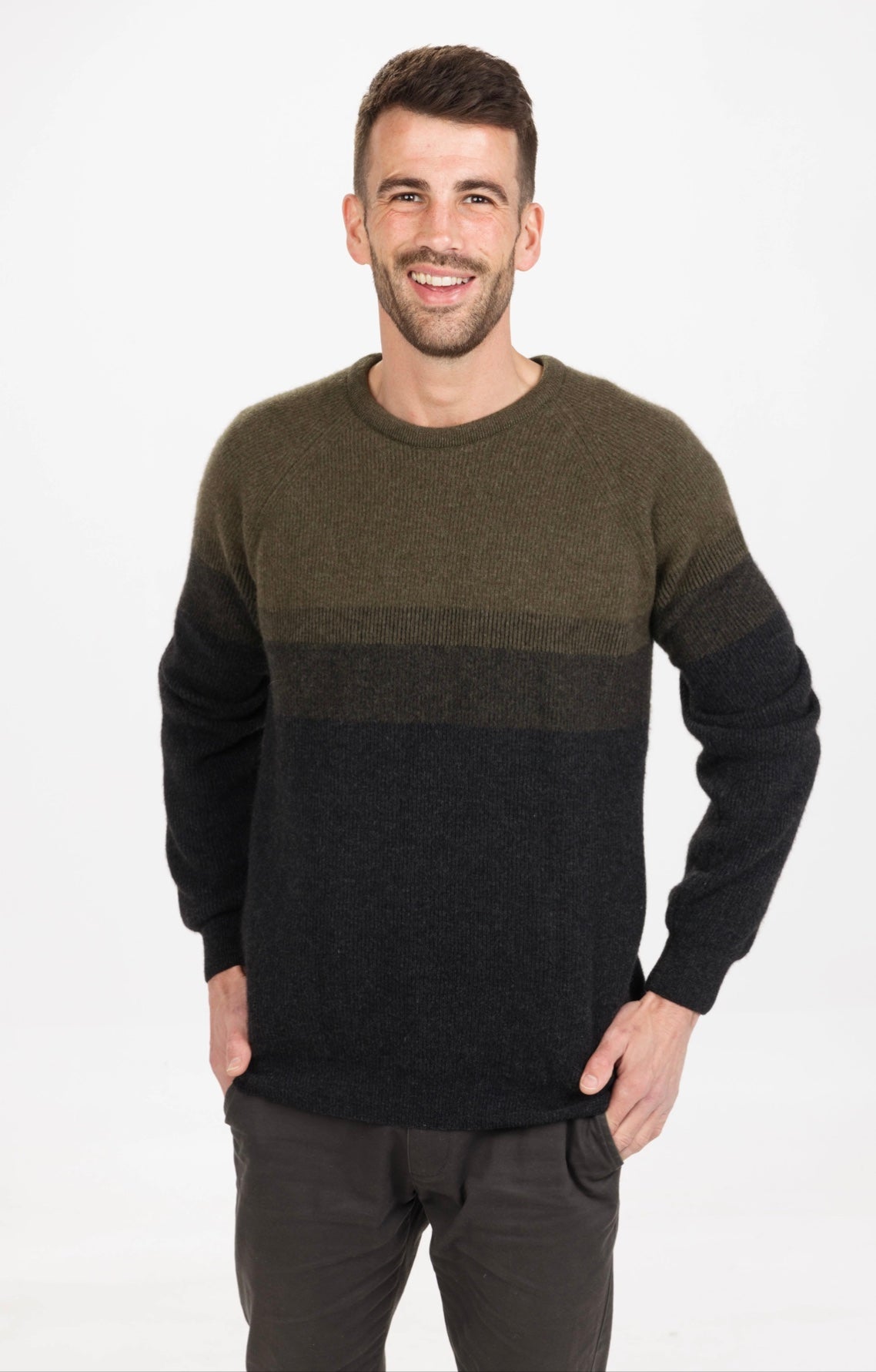 Gradient Crew Sweater