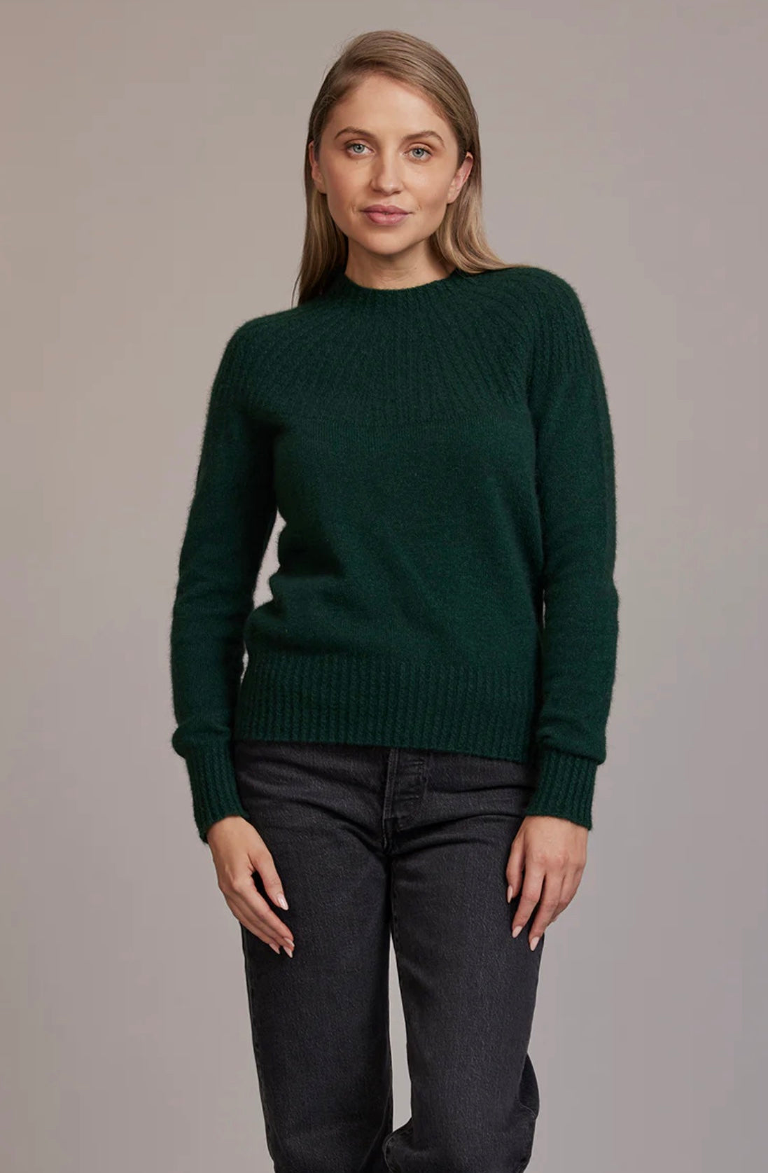 Yoke Neck Cable Jersey