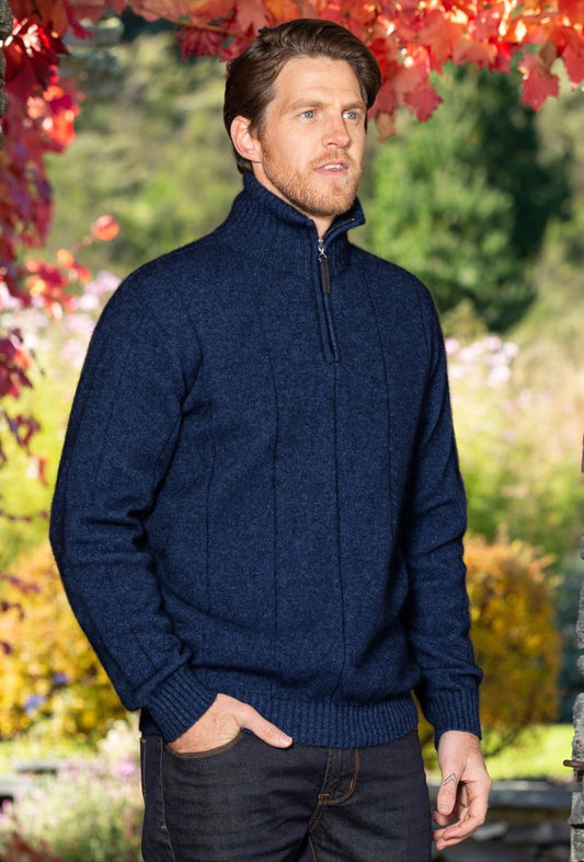 Javelin Zip Neck Jumper