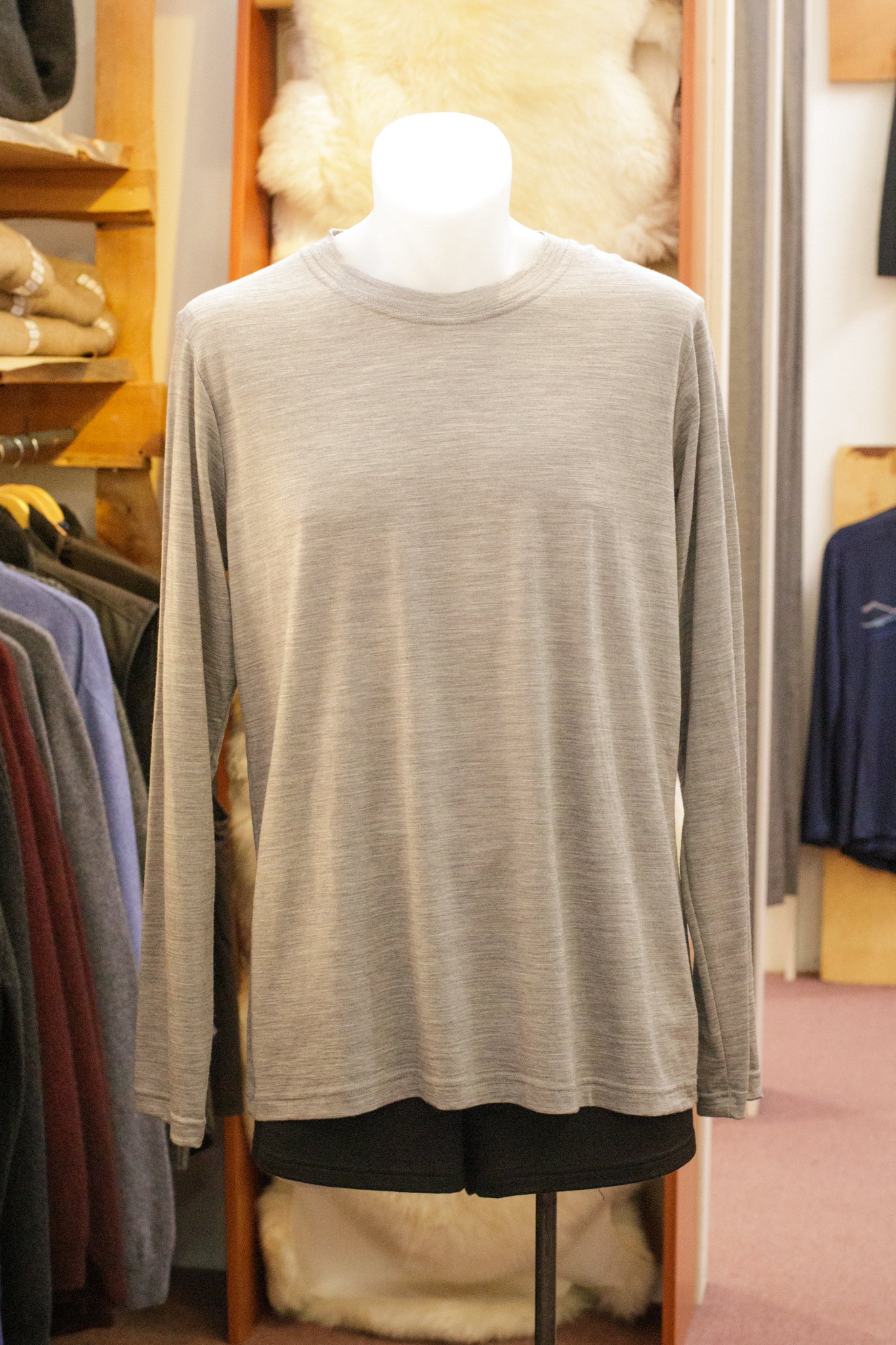 Long Sleeve Crew Neck Top