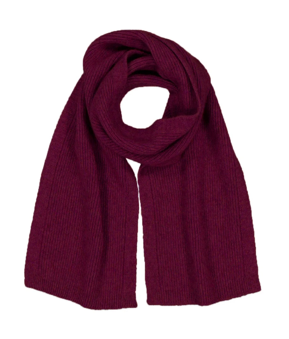 Fine Rib Scarf
