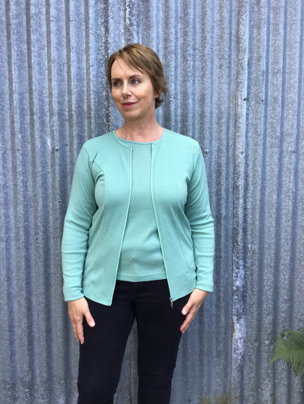 Catherine Zip Cardigan