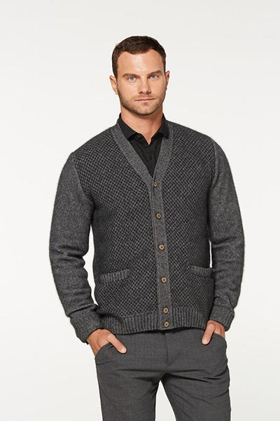 Multi Tone Button Cardigan