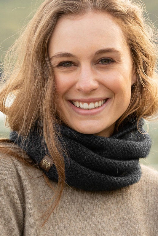 Moss Stitch Neck Warmer