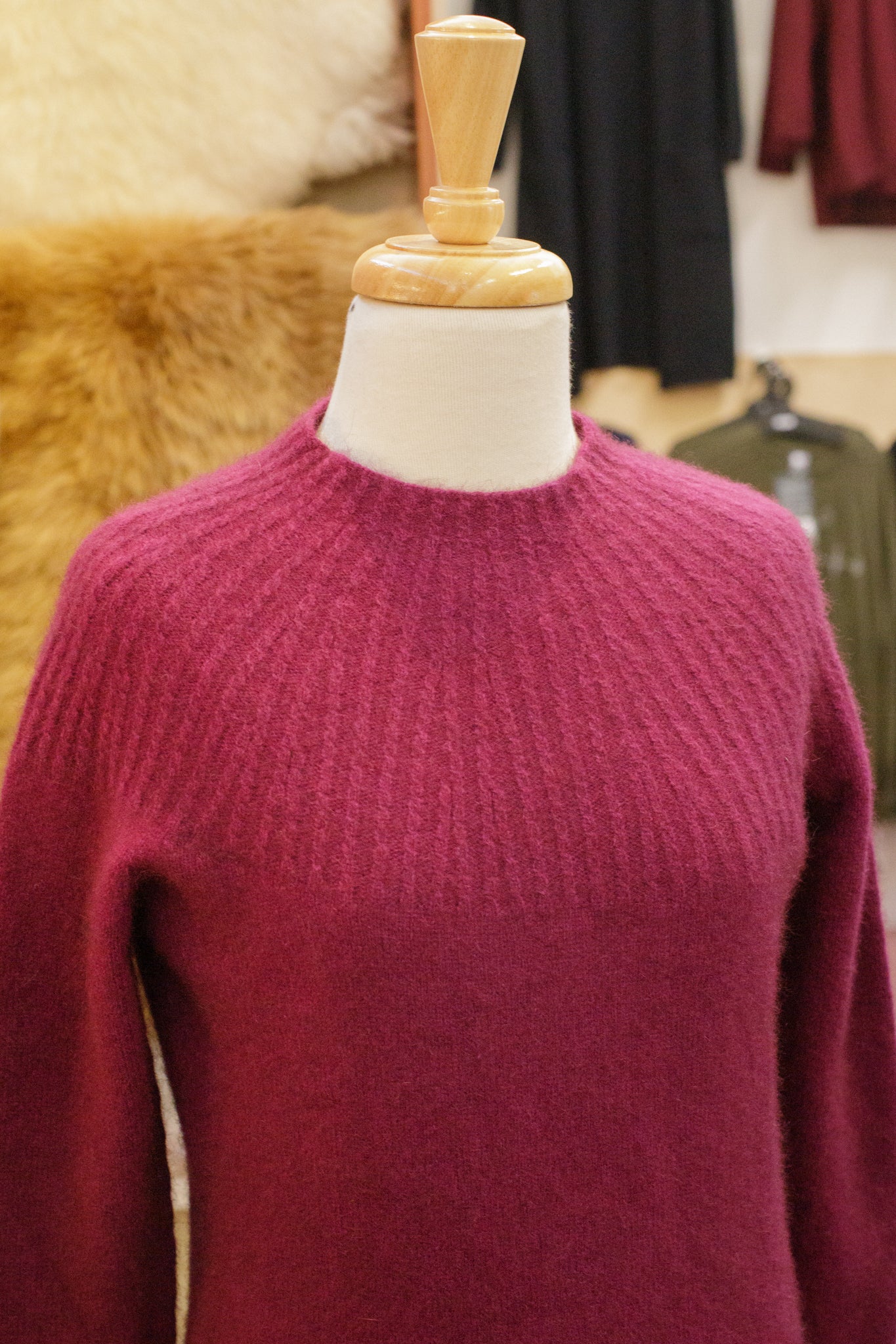 Yoke Neck Cable Jersey