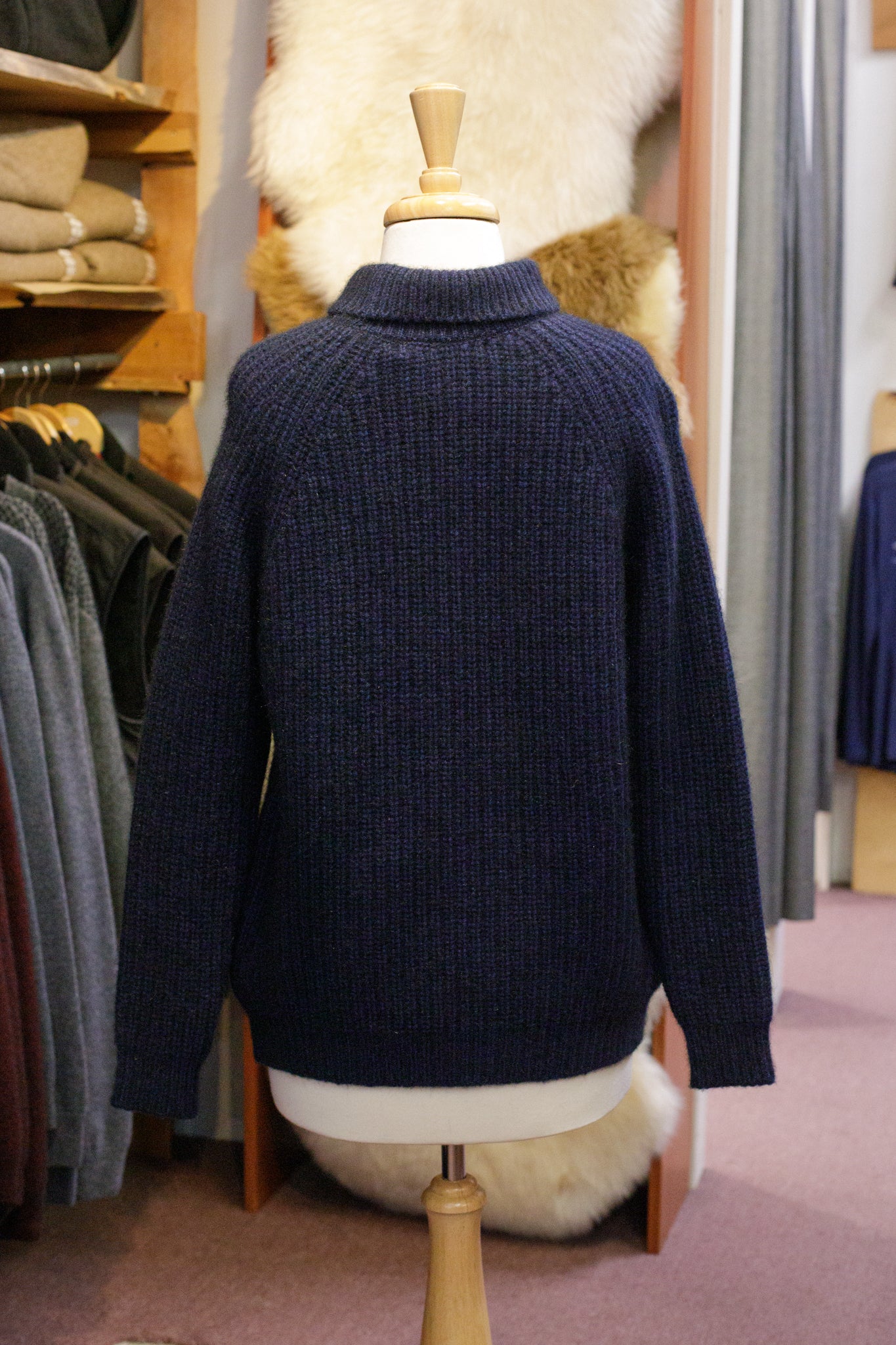 Verve Chunky Roll Neck Sweater