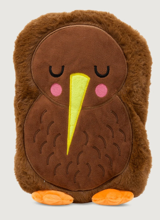 Kimi the Kiwi Hot Water Bottle Cover (Bottle Included)