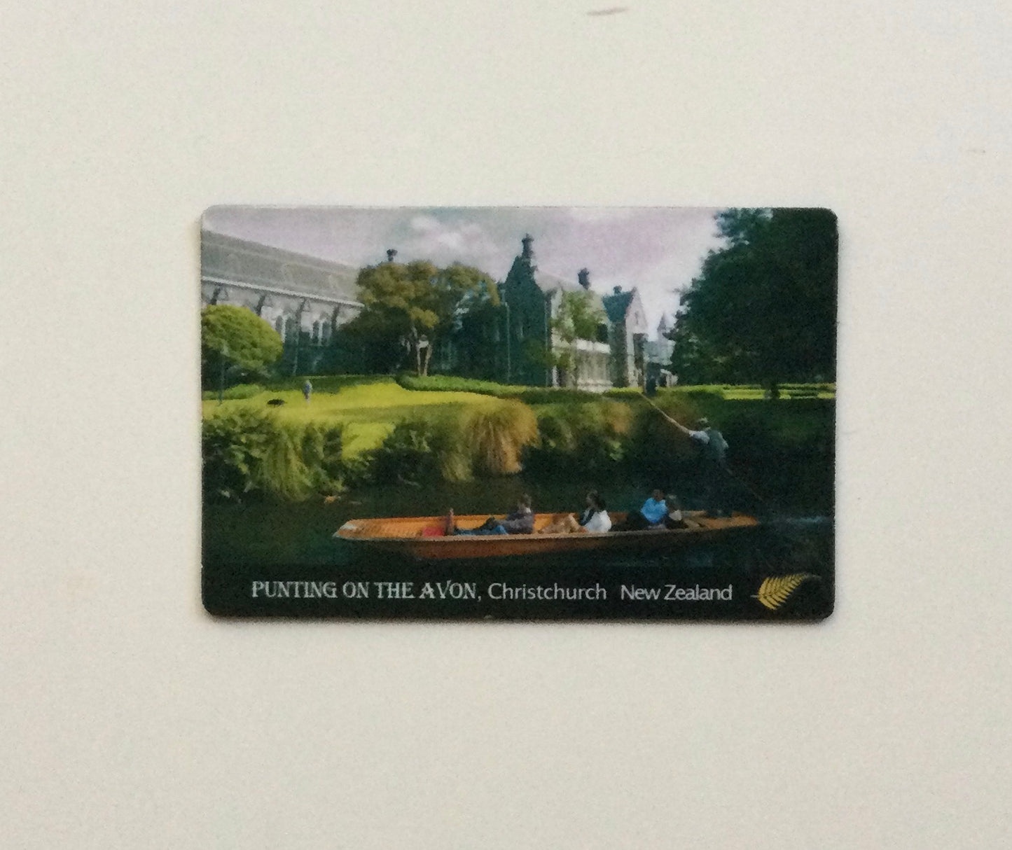 Punting On The Avon Fridge Magnet