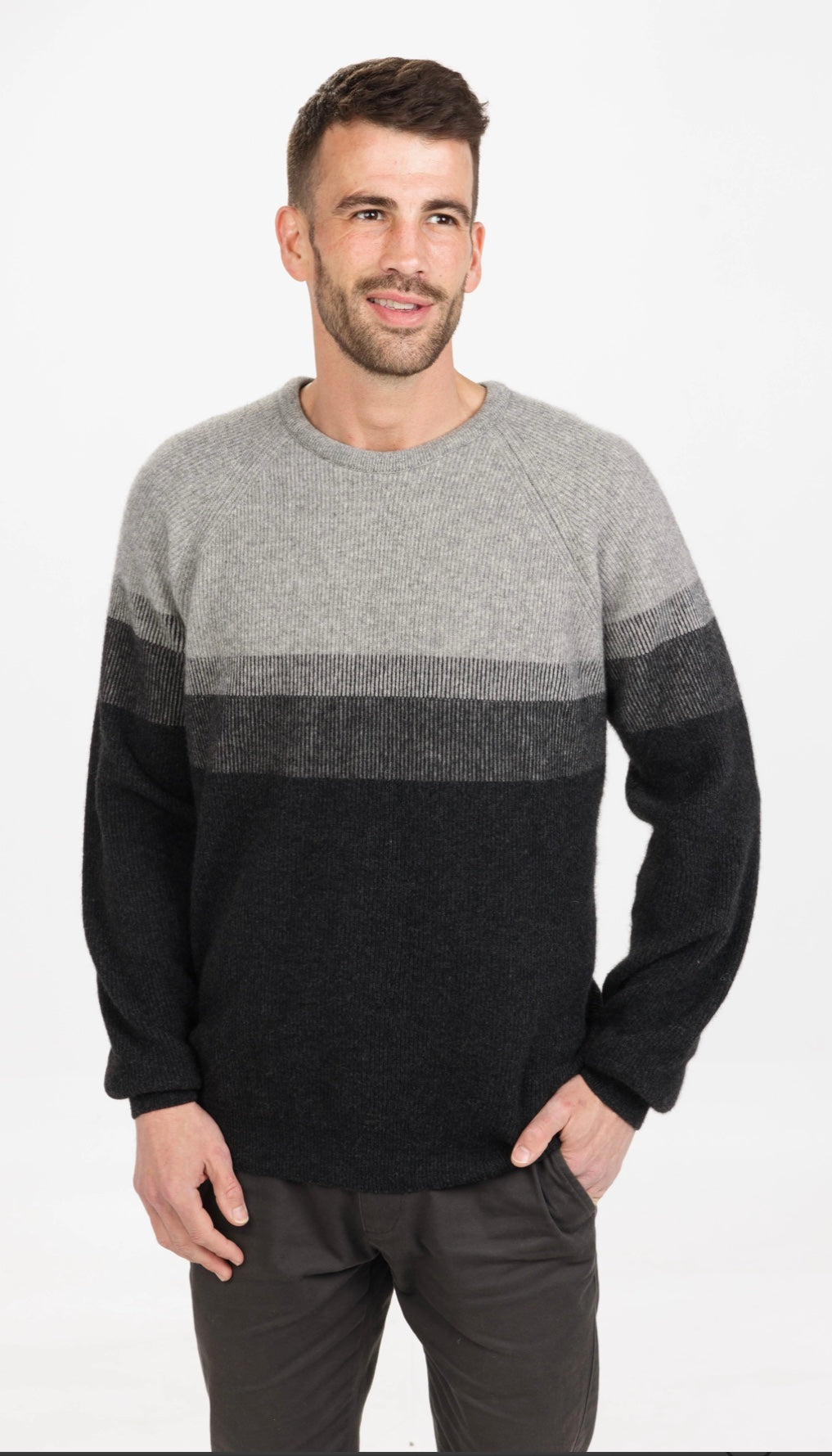 Gradient Crew Sweater