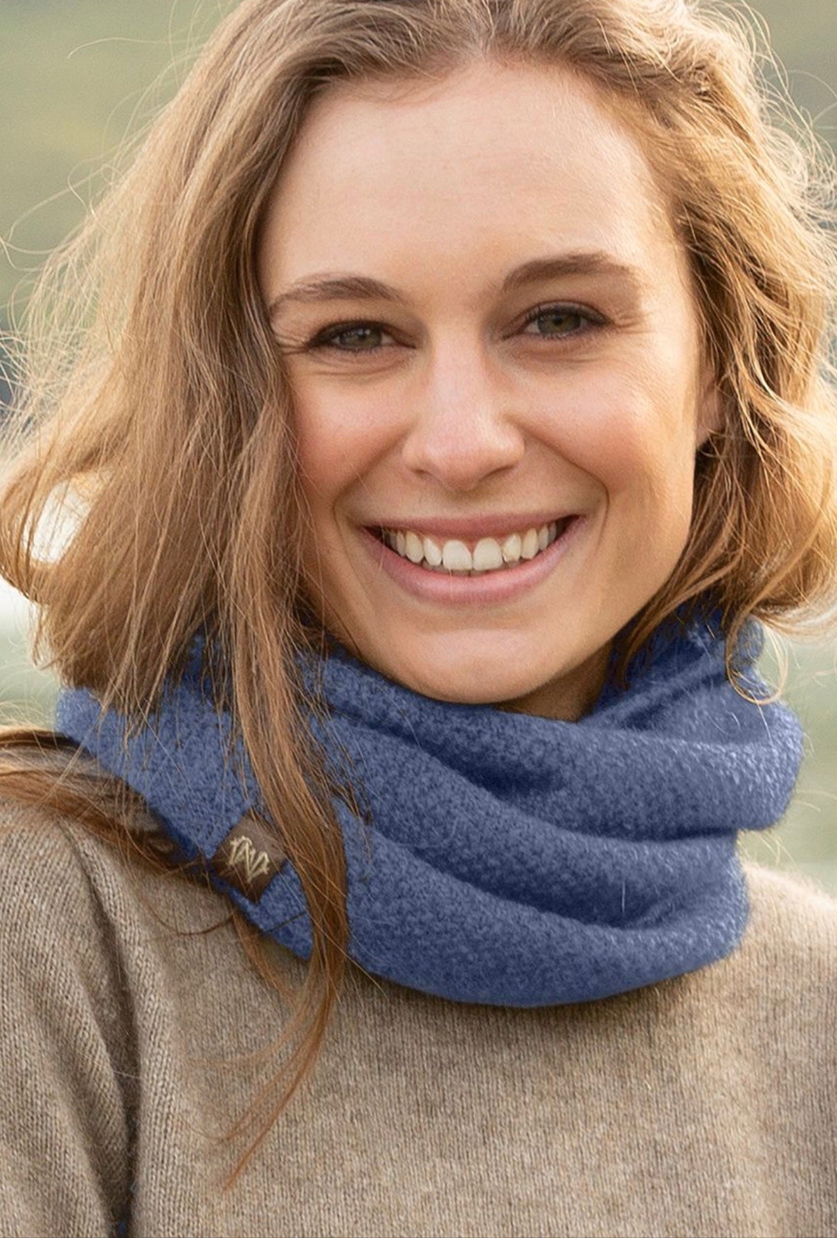 Moss Stitch Neck Warmer