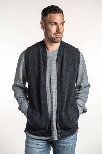 Contrast Detail Vest