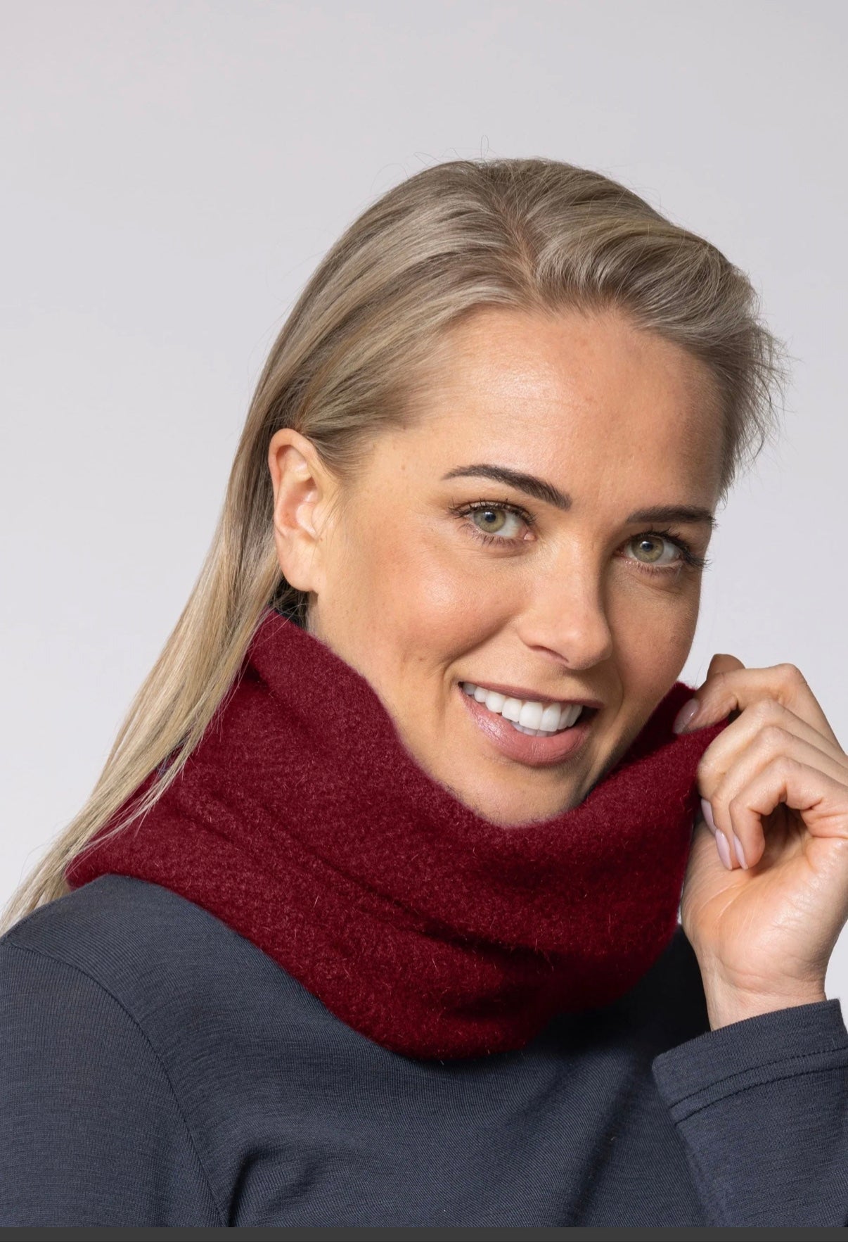 Moss Stitch Neck Warmer